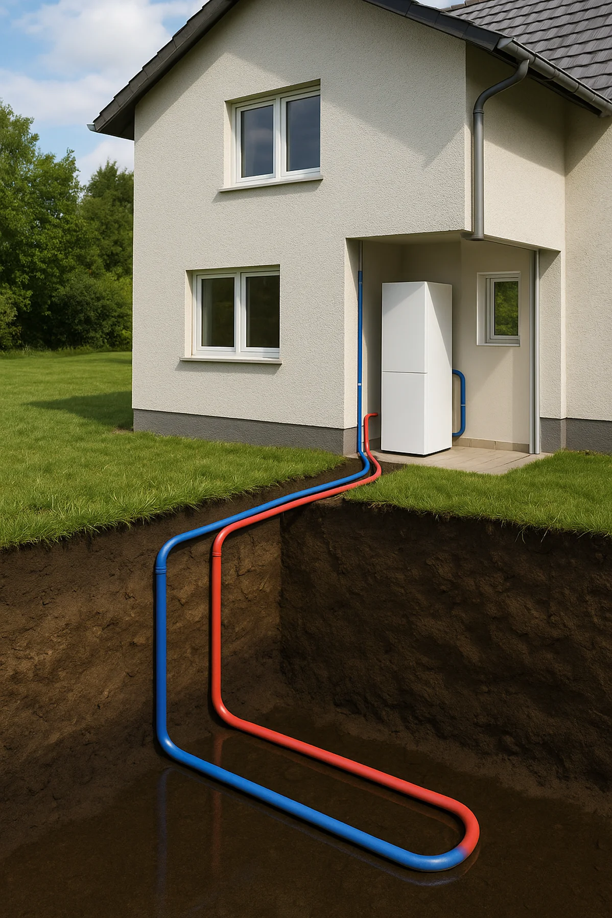 Pompy ciepła gruntowe Odwierty pod pompy ciepła